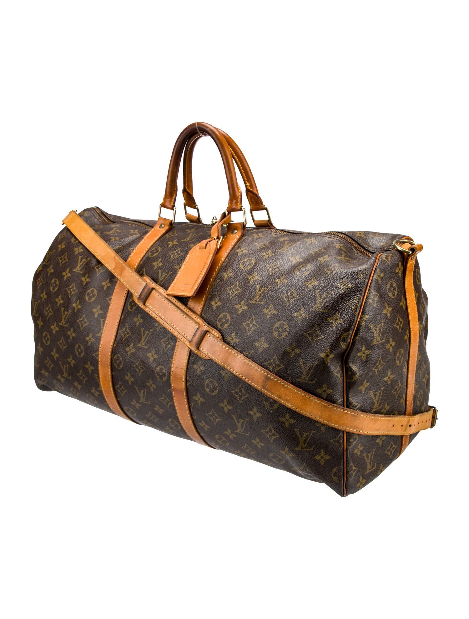 Louis Vuitton LV Monogram Keepall Bandouliere 55